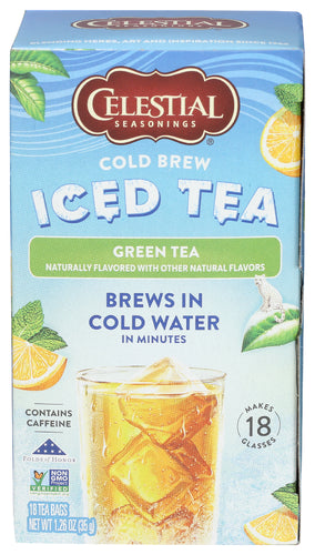 Celestial Seasonings 
Tea Green Cold Brew, 18 BG.