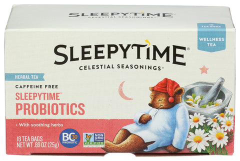Celestial Seasonings 
Tea Sleepytime + Probiotics We, 18 BG.