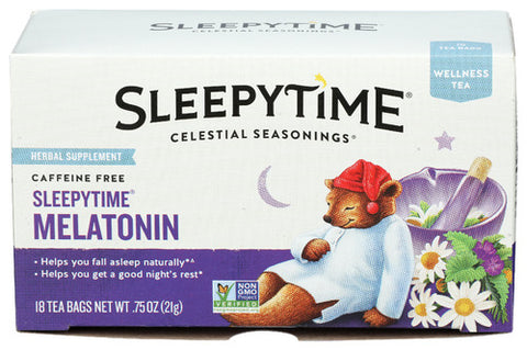 Celestial Seasonings 
Tea Melatonin Slpytme, 18 BG.