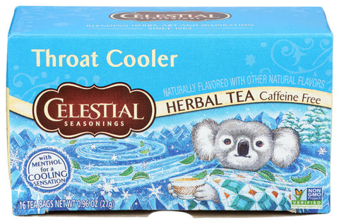Celestial Seasonings 
Tea Throat Cooler, 16 BG.