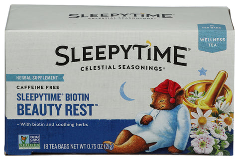 Celestial Seasonings 
Tea Slpytime Beauty Rest, 18 BG.