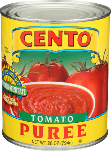 Cento 
Tomato Puree, 28 OZ.