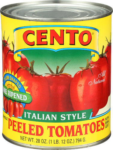 Cento 
Tomato Plum Peeled, 28 OZ.