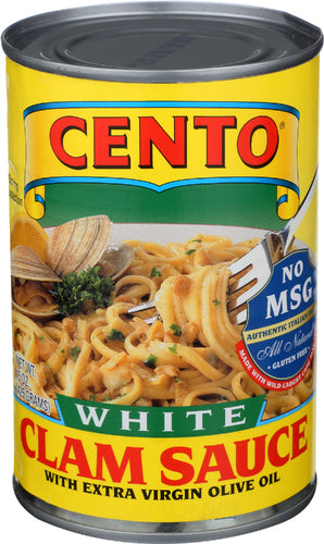 Cento 
Sauce Clam White, 15 OZ.