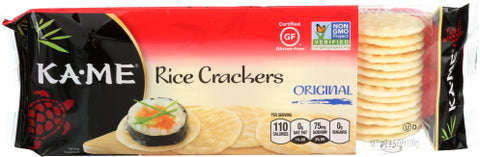 KA ME RICE CRKR PLAIN - 3.5 OZ