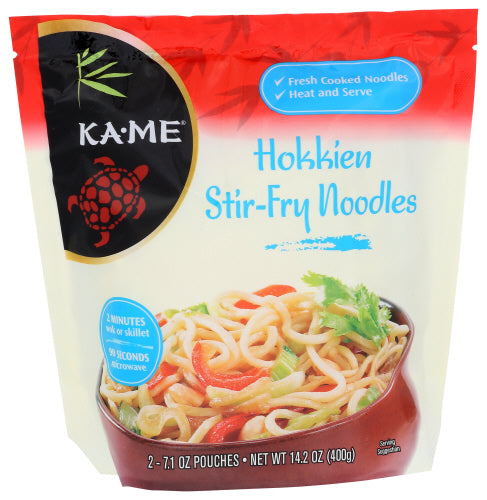 KA ME NOODLE 2PK STRFRY HOKKIEN - 14.2 OZ