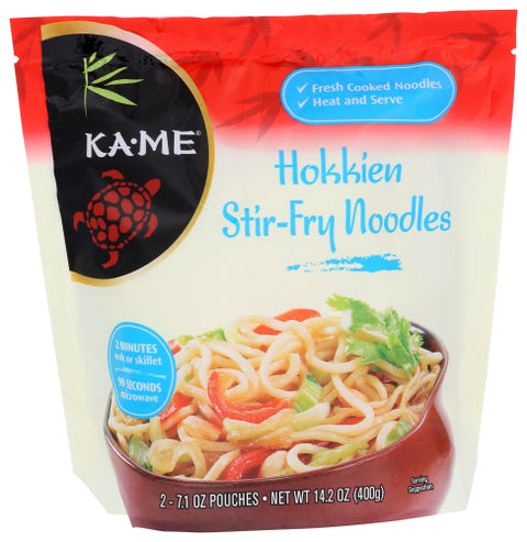 KA ME NOODLE 2PK STRFRY HOKKIEN - 14.2 OZ