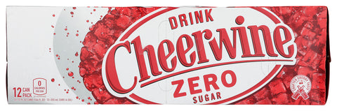 CHEERWINE FRIDGEMATE ZERO SUG 12PK - 144 FO