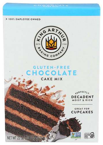 KING ARTHUR MIX CAKE CHOC - 22 OZ