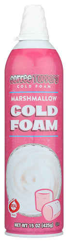 COFFEE TOPPERS TOPPING CLD FOAM MRSHMLW - 15 OZ