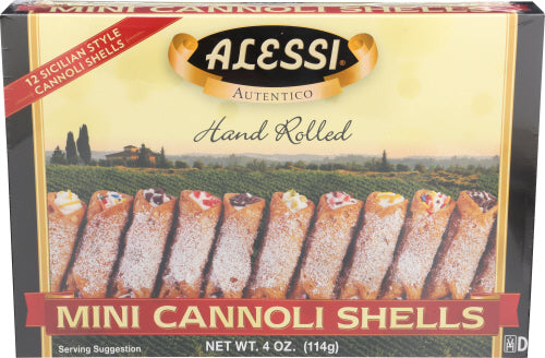 Alessi 
Cannoli Shells Mini, 4 OZ.