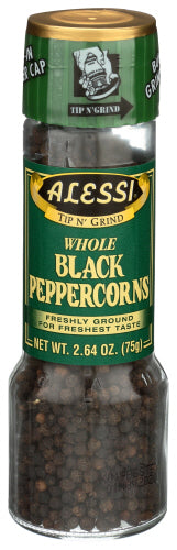 Alessi 
Peppercorn Blck, 2.64 OZ.
