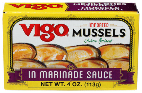 VIGO MUSSELS ESCABECHE - 4 OZ