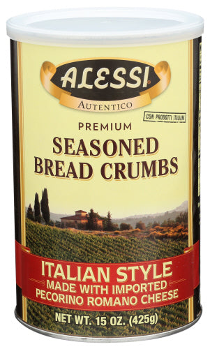Alessi 
Bread Crumbs Italian, 15 OZ.