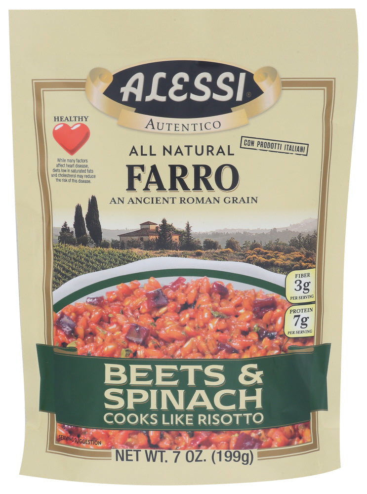Alessi 
Farro With Beets, 7 OZ.