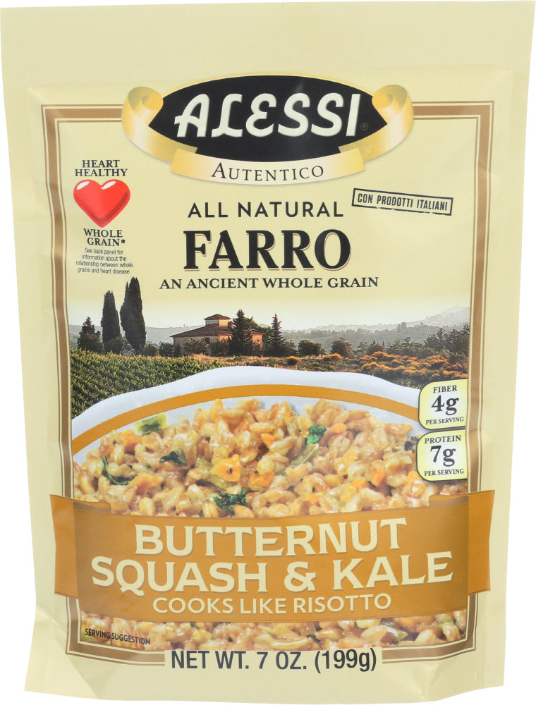 Alessi 
Farro With Butternut, 7 OZ.