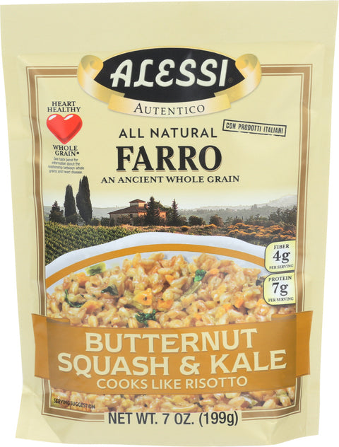 Alessi 
Farro With Butternut, 7 OZ.