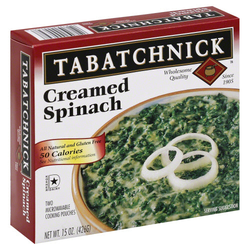 TABATCHNICK SOUP SPINACH CREAMED - 15 OZ