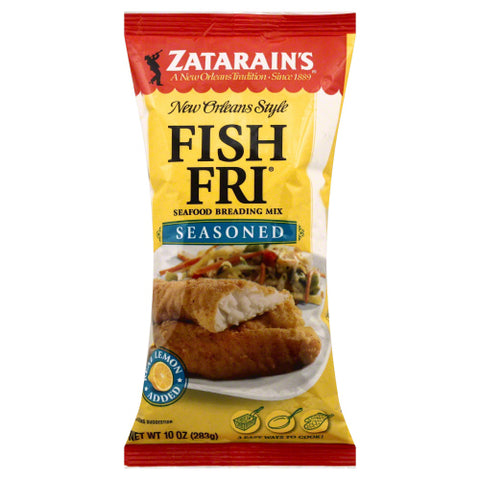 ZATARAINS SSNNG FISH FRY SEASND - 10 OZ