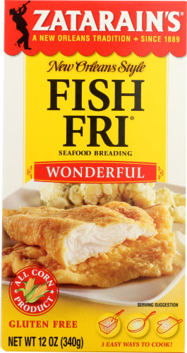 ZATARAINS BREADING FISH FRY REGULAR - 12 OZ