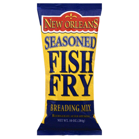 ZATARAINS BREADING FISH FRY SEASND NO - 10 OZ