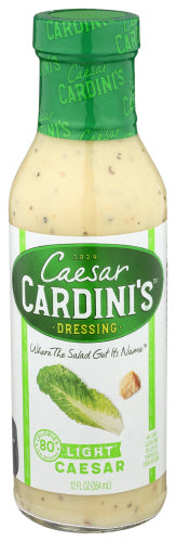 Cardini 
Drssng Caesar Light, 12 OZ.