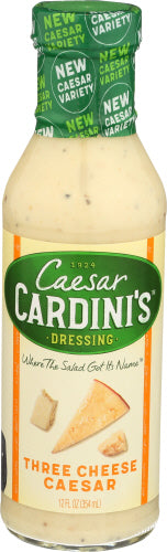 Cardini 
Dressing Caesar 3 Cheese, 12 OZ.