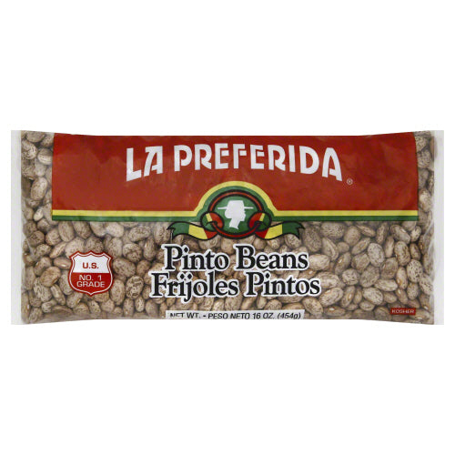 LA PREFERIDA BEAN PINTO CELLO - 16 OZ