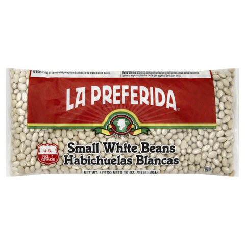 LA PREFERIDA BEAN WHITE SMALL - 16 OZ