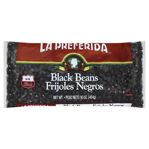 LA PREFERIDA BEAN BLACK TURTLE - 16 OZ