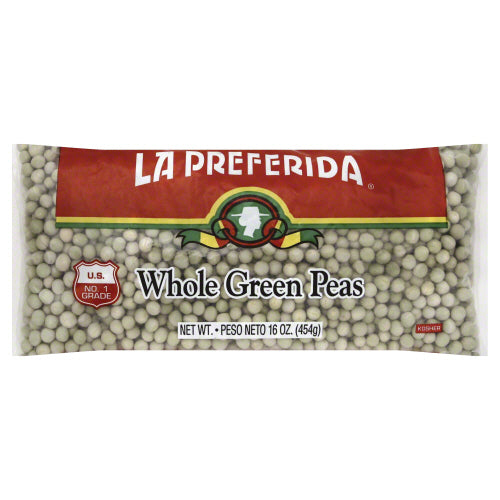 LA PREFERIDA BEAN GREEN PEA WHL POLYBAG - 16 OZ