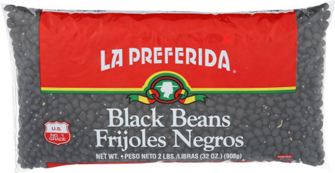 LA PREFERIDA BEAN BLACK - 2 LB