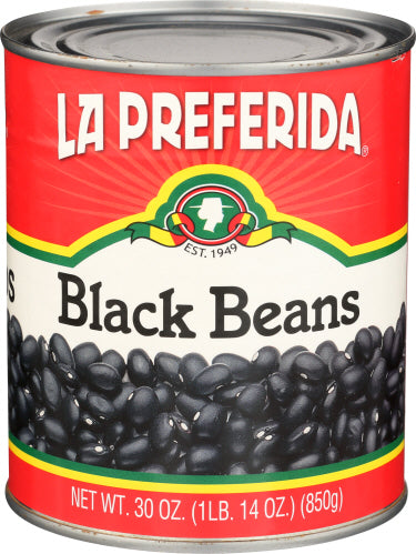 LA PREFERIDA BEAN BLACK - 30 OZ