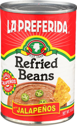 LA PREFERIDA BEAN REFRIED JLPNO - 16 OZ