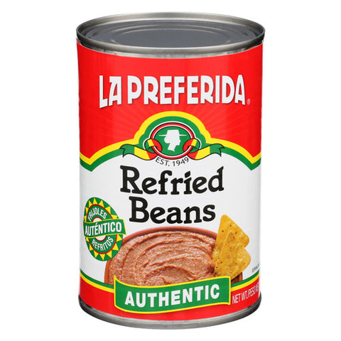 LA PREFERIDA BEAN REFRIED AUTHENTIC - 16 OZ