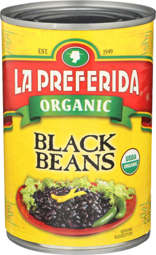 LA PREFERIDA BEAN BLACK - 15 OZ