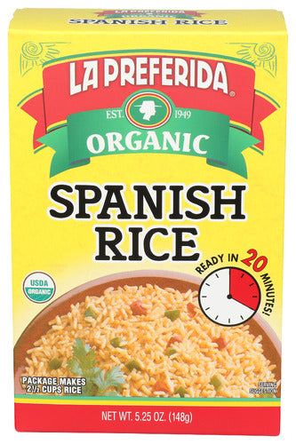LA PREFERIDA RICE SPANISH ORG - 5.25 OZ