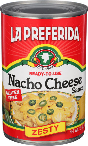 LA PREFERIDA SAUCE NACHO CHS - 15 OZ