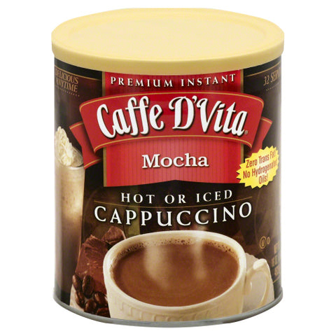 Caffe D Vita 
Cappuccino Inst Mocha, 16 OZ.