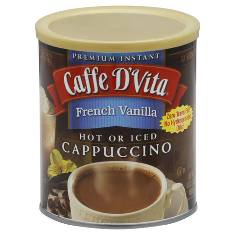 Caffe D Vita 
Cappuccino Frnch Vnlla, 16 OZ.