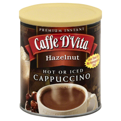 Caffe D Vita 
Cappuccino Hzlnut, 16 OZ.