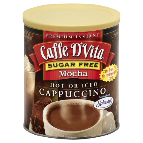 Caffe D Vita 
Cappuccino Sf Mocha, 8.5 OZ.