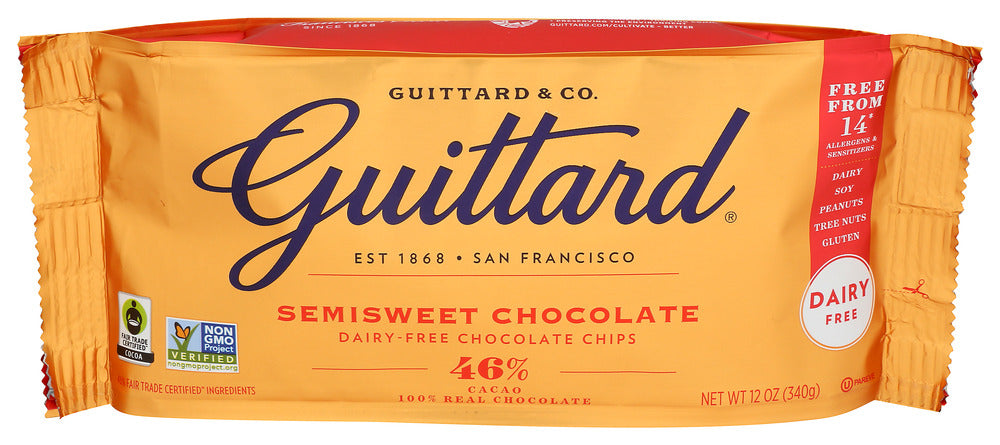GUITTARD CHOC CHIP SEMI SWT - 12 OZ