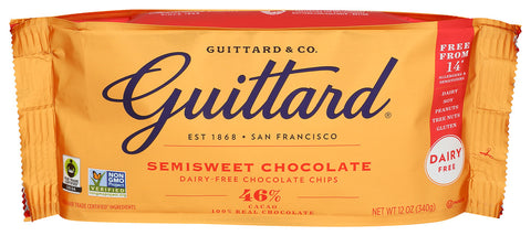 GUITTARD CHOC CHIP SEMI SWT - 12 OZ