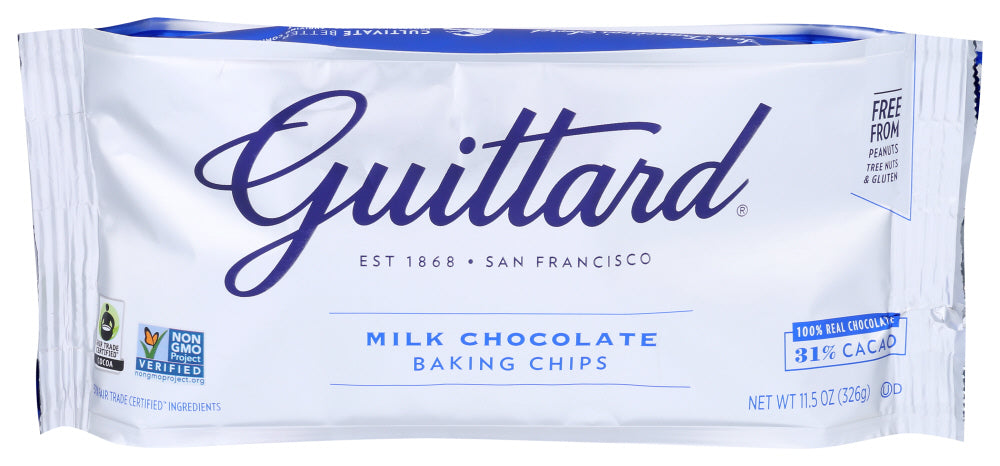 GUITTARD CHOC CHIP MLK CHOC MAXI - 11.5 OZ