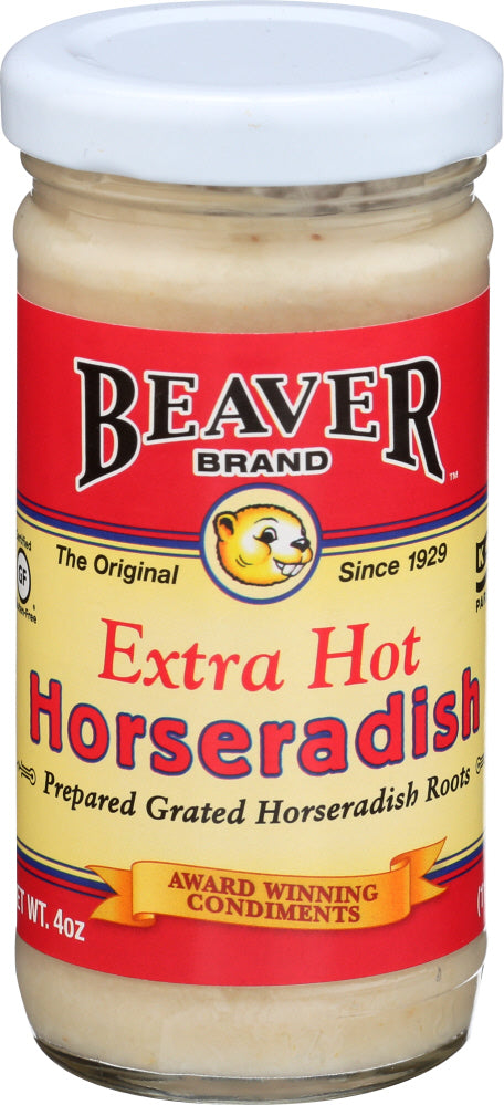 Beaver 
Horseradish Xhot, 4 OZ.
