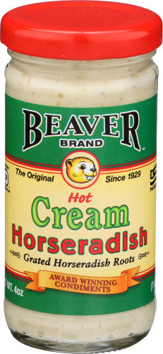 Beaver 
Horseradish Cream Style, 4 OZ.