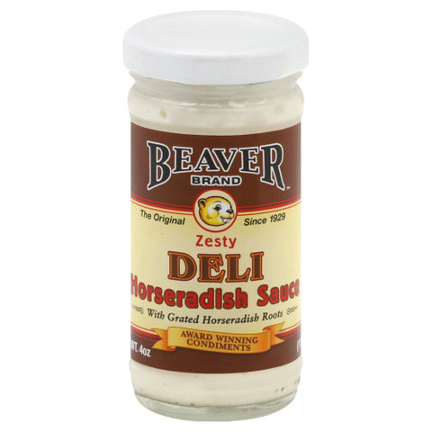 Beaver 
Horseradish Sauce, 4 OZ.