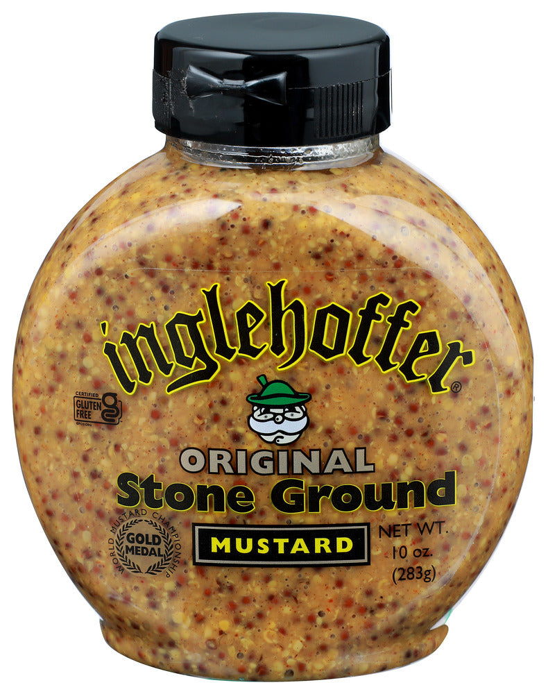 INGLEHOFFER MUSTARD SQZ STONE GRND - 10 OZ
