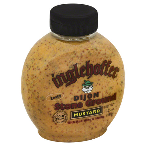 INGLEHOFFER MUSTARD SQZ DIJON STONE GRND - 10.25 OZ